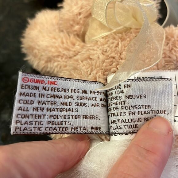 Gund Little Jumper Bunny Rabbit 36146 Plush Toy 11” RARE - Picture 8 of 9